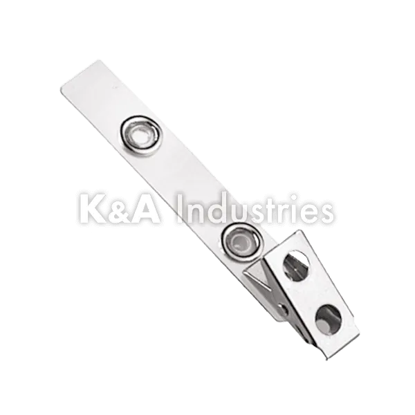 2110-1100_600x600-WM Polyester (PET) Film Strap Clip with 2-Hole NPS Clip