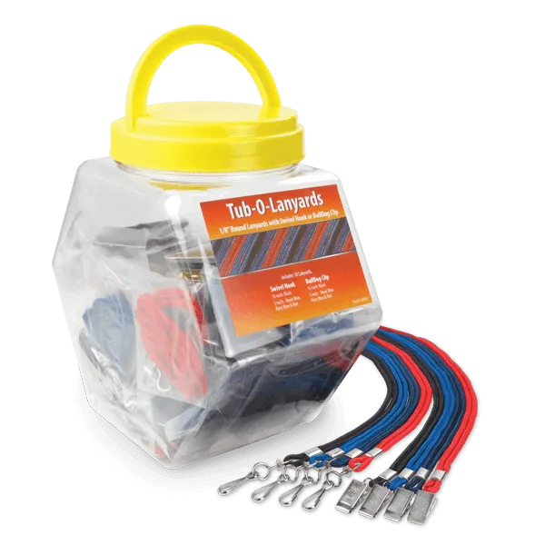 LANS50 Tub-O-Lanyards