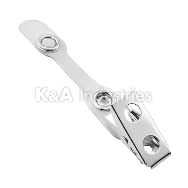 2105-2011_505-SDN Clear 2-Hole Colored Strap Clip