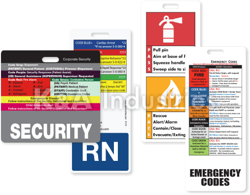 Emergency Response Hang Tags