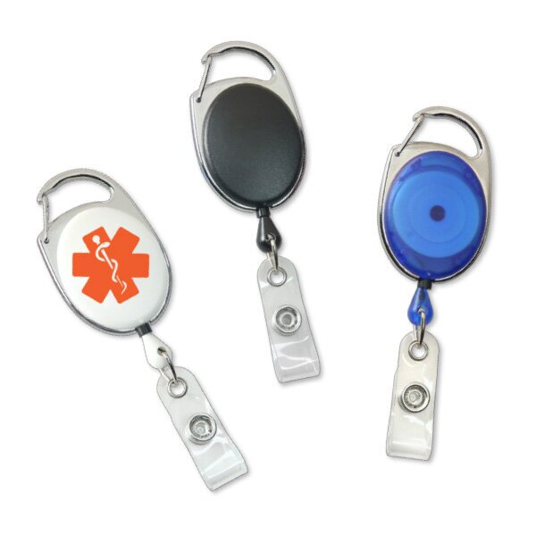 Premier Carabiner Badge Reel
