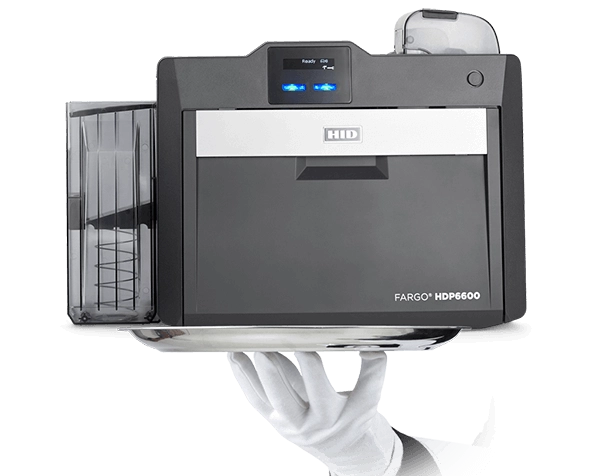 ID Card Printer Support - printer on platter