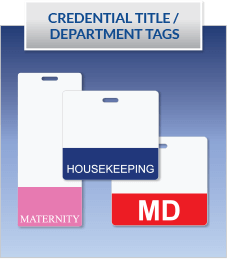 Credential Title / Department Tags