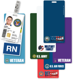Custom Military Service Recognition Tags