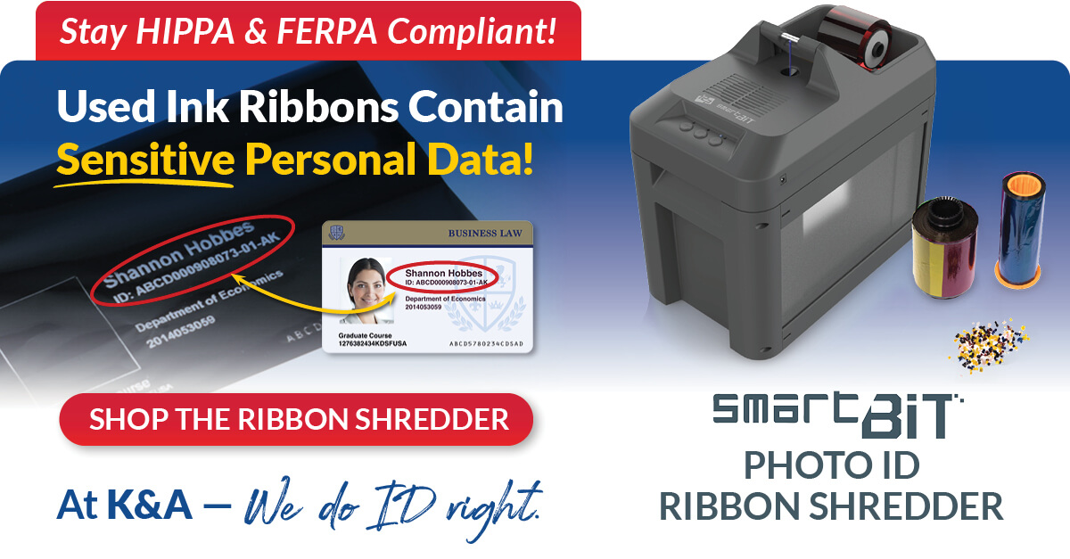 Smart-Bit® Photo ID Ribbon Shredder from IDP - KA Industries, Inc