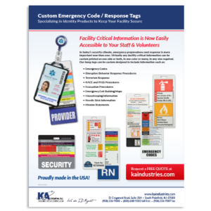 Emergency Response Hang Tags