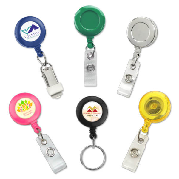 Traditional Round Badge Reels