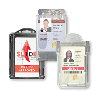 ID Card Accessories HSPD-12 Shielded Badge Holders