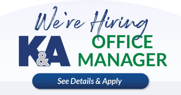We're Hiring - Office Manager