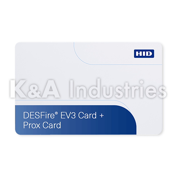 HID® DESFire® EV3 + Prox Card