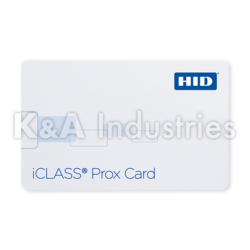HID® iCLASS® + Prox Card