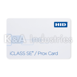 HID® iCLASS SE® + Prox Card