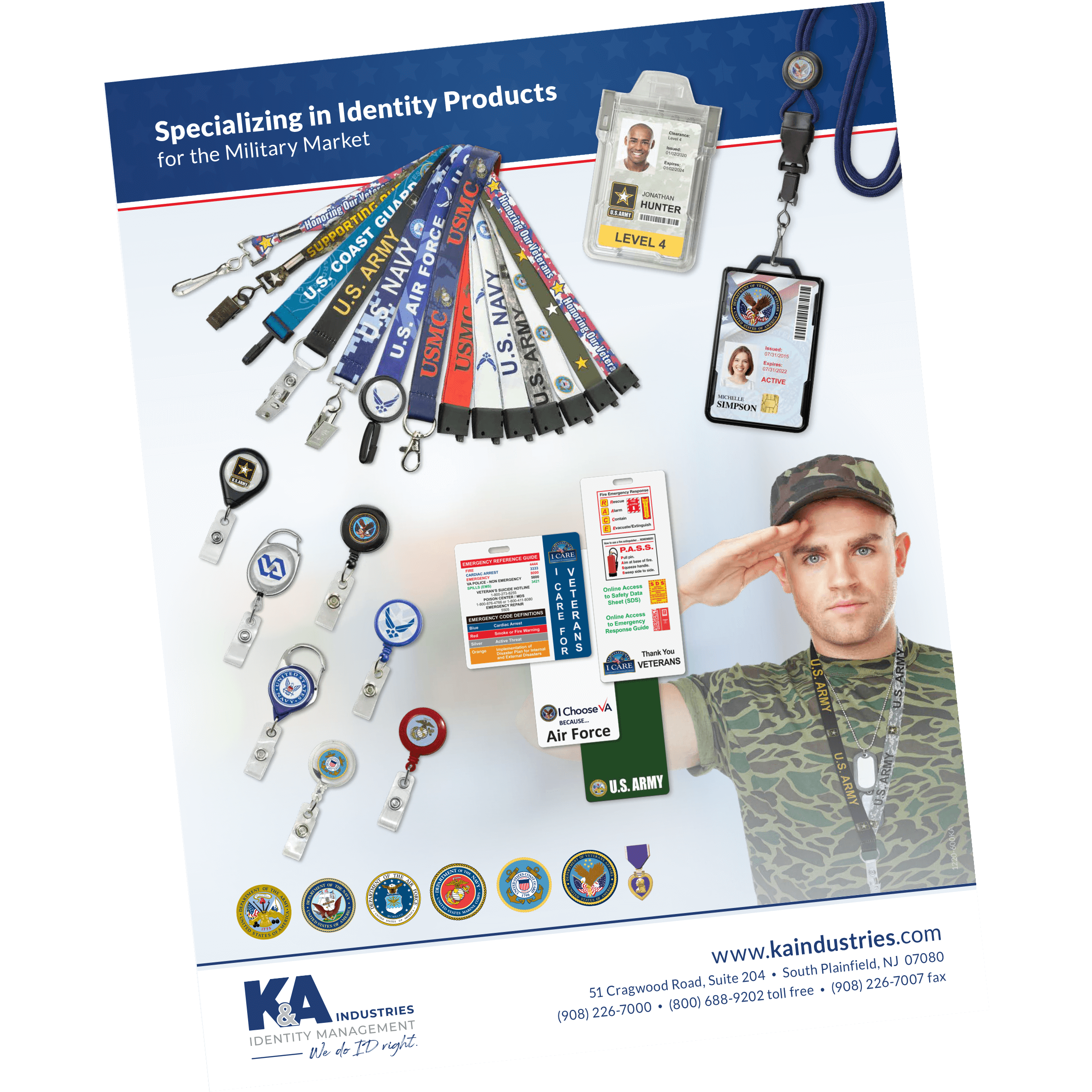 Product sheet for Military Identity Management