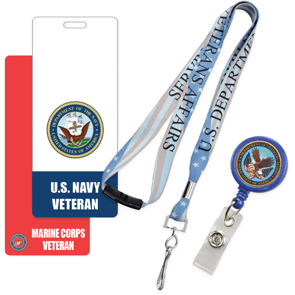 Military Identity Management - Lanyards, Badge Reels, & Hang Tags