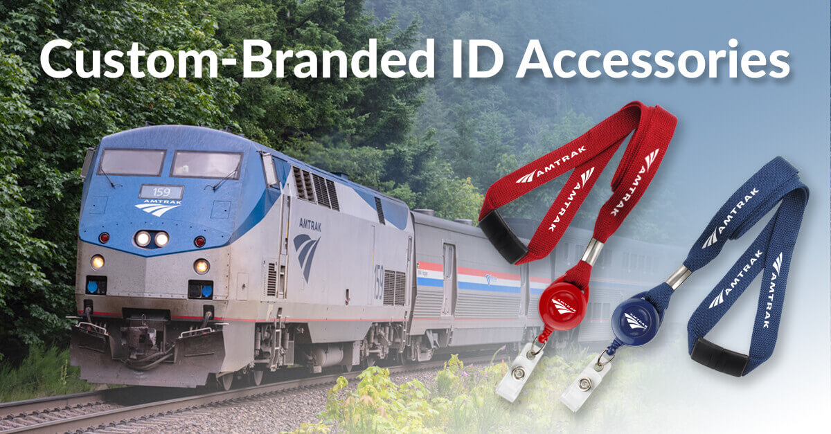 Custom Branded Id Accessories For Amtrak — White Glove Service