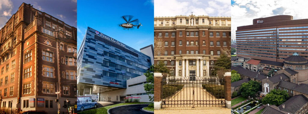 Penn Medicine - 4 Buildings in Healthcare Network