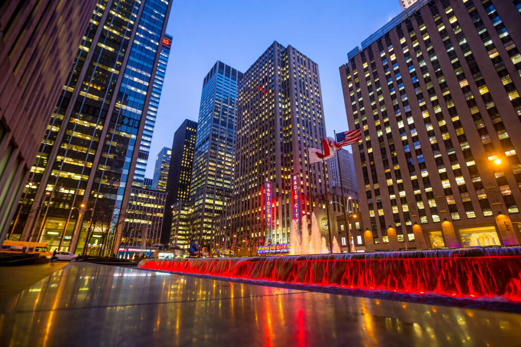 Multi-tenant building access control systems at 30 Rockefeller Plaza
