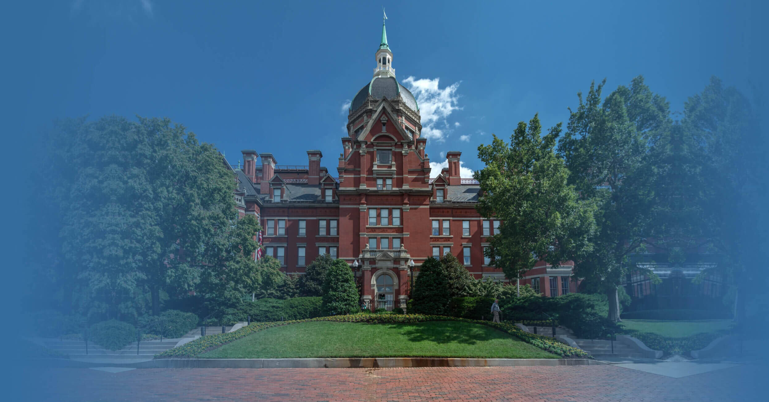 Johns Hopkins Medicine Building with Dome