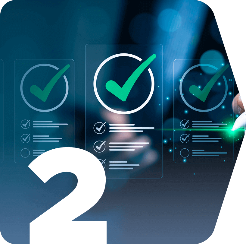 Checkmarks representing compatibility