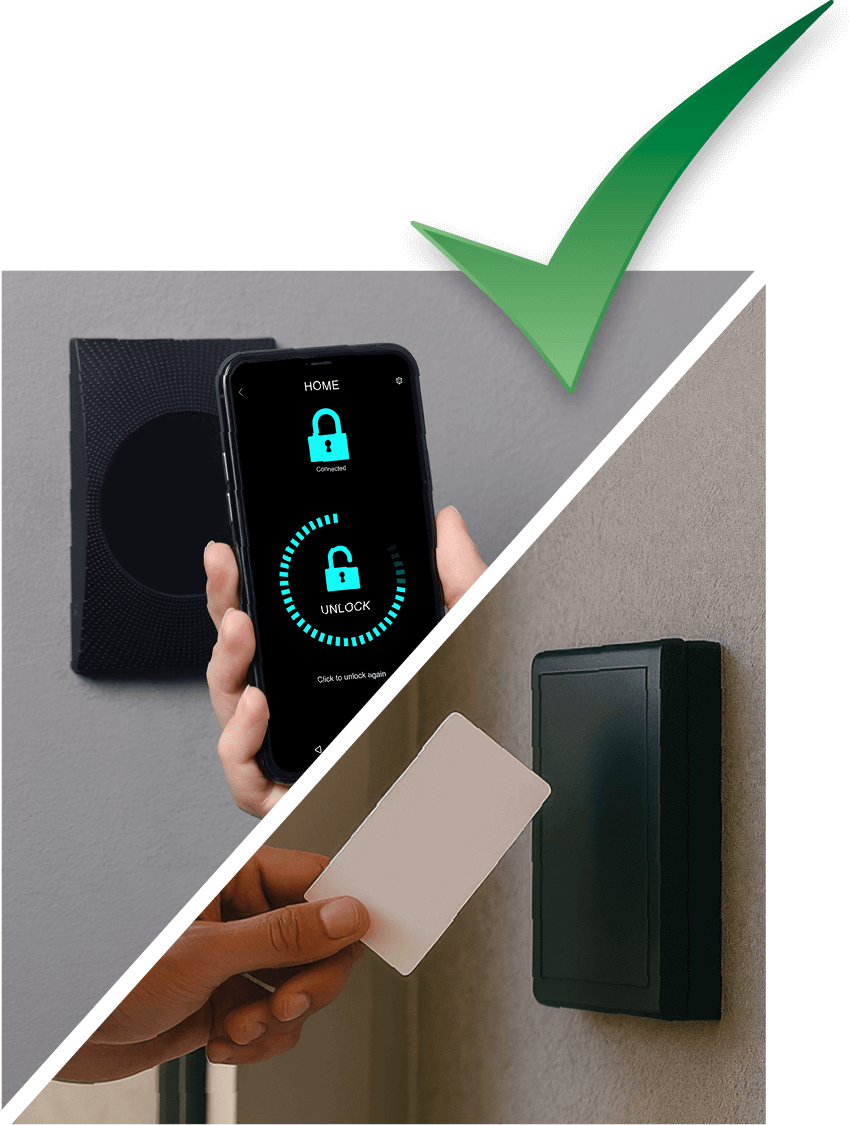Mobile access control and card access control