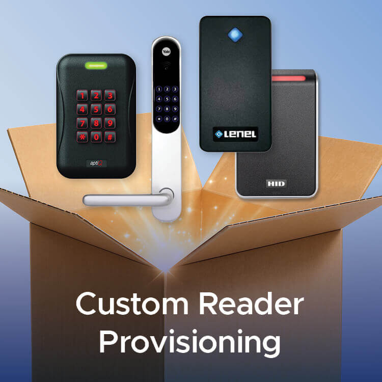 Custom Access Reader Provisioning
