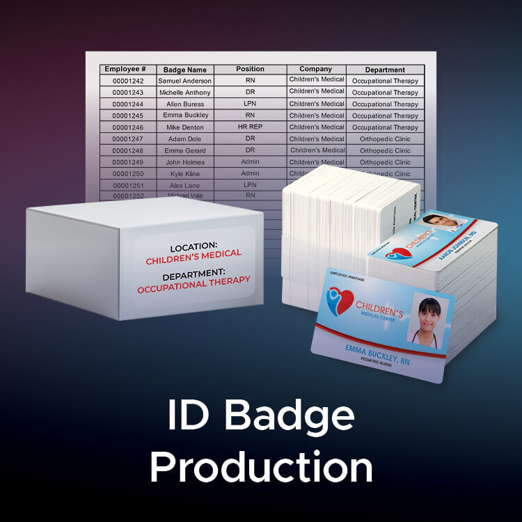 ID Badge Production