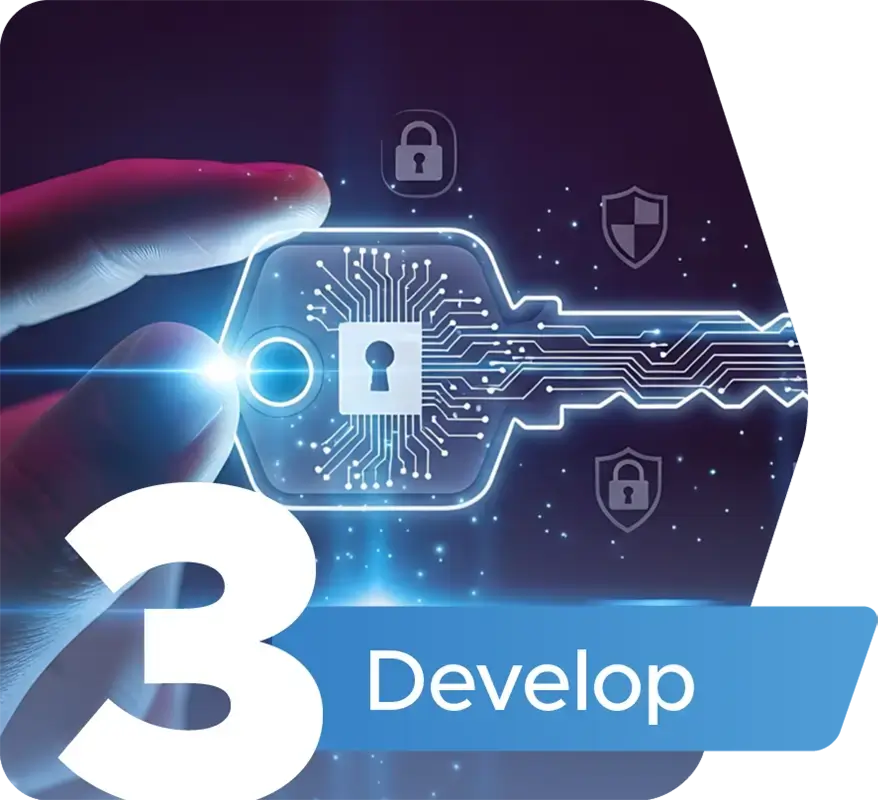 Credential migration, step 3: Develop