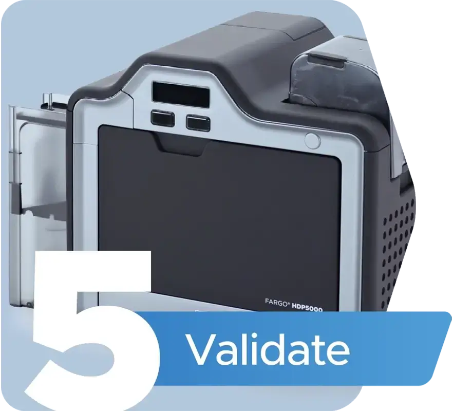 Credential migration, step 5: Validate