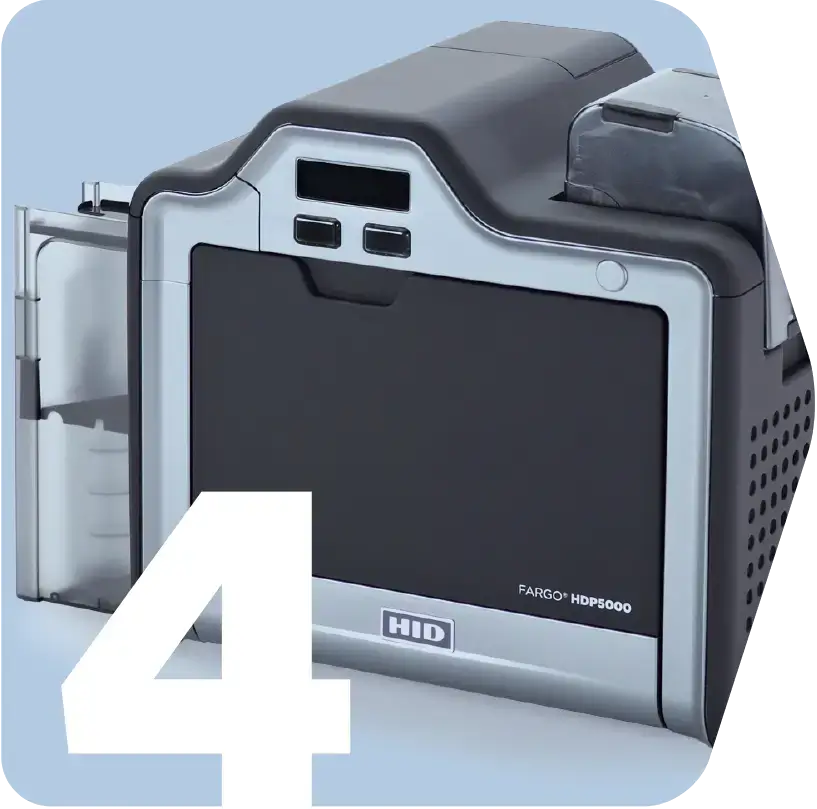 Fargo credential printer