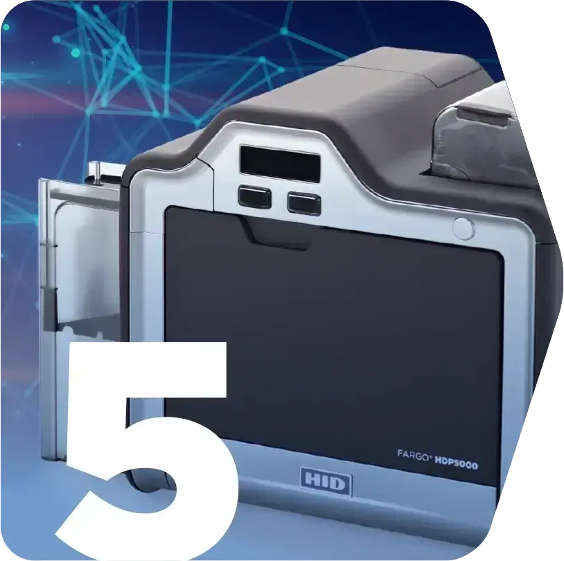 Fargo credential printer - Secure credential implementation for enterprise access control systems