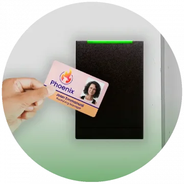 secure credentialing end client access control system
